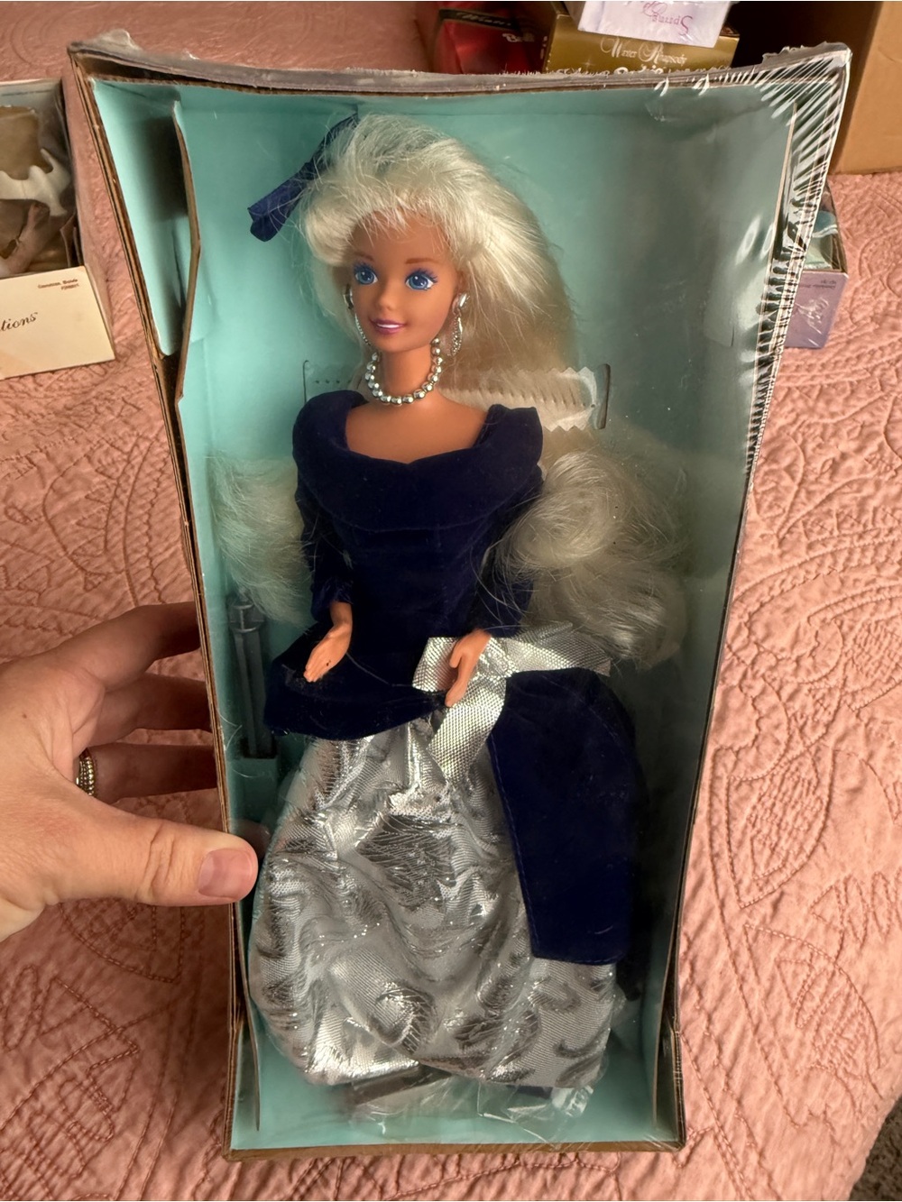 Winter Velvet Barbie - Avon Special Edition